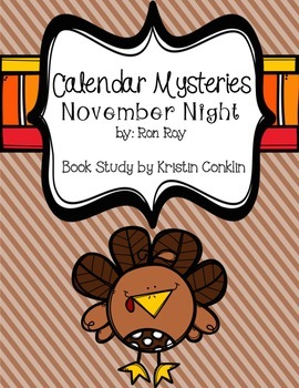 Calendar Mysteries November Night By Kristin Conklin TPT