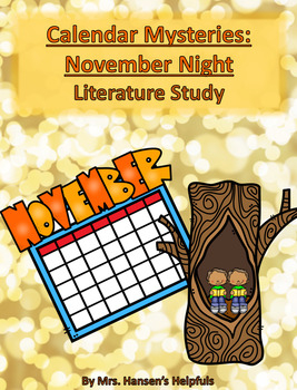 Calendar Mysteries November Night By Ron Roy By Mrs Hansens Helpfuls