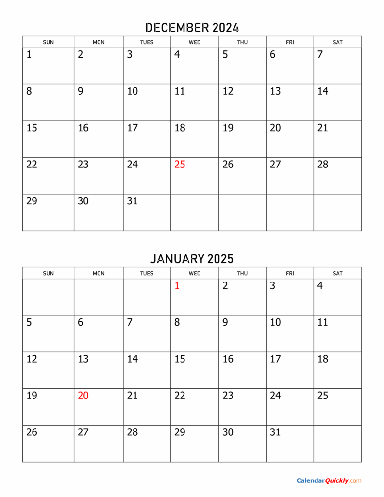 Calendar October November December 2025 January 2025 Printable Karen 