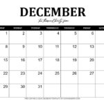 Calendar Template December 2025 Word Jade J Stang