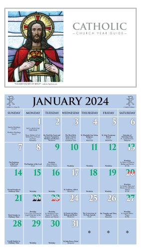 Catholic Church Year Calendar 2024 Erica Jacinda