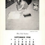 Chattanooga High School 1958 Calendar