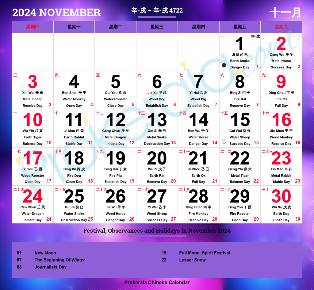 Chinese Calendar 2024 Festivals Holidays 2024