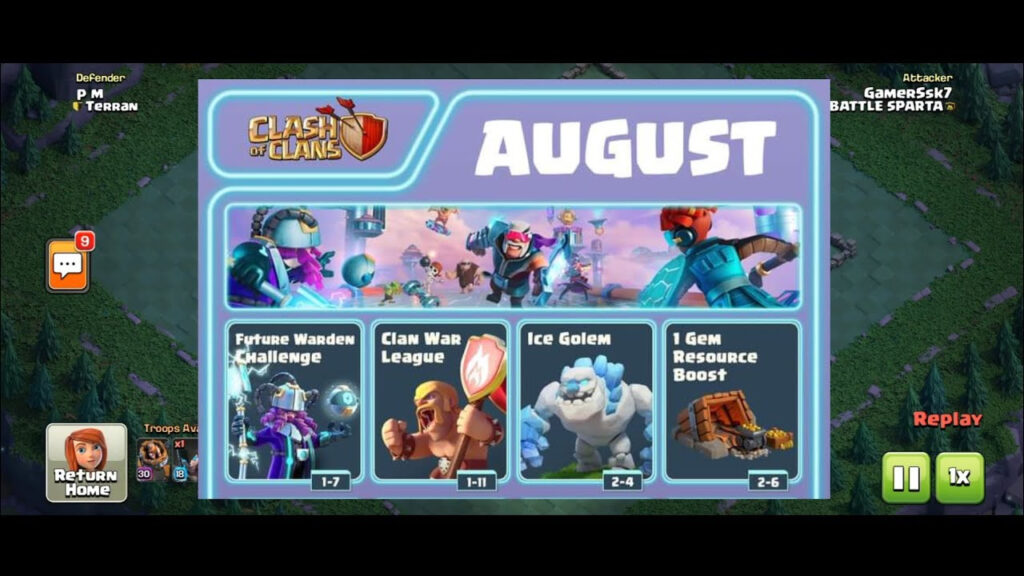 Clash Of Clans Upcoming Events In August 2023 Coc Upcoming Events 