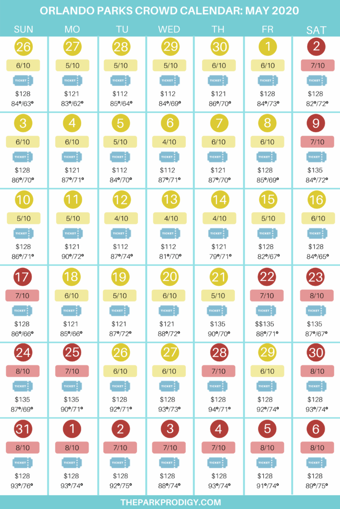 Crowd Calendar Universal Studios Hollywood Printable Template Calendar