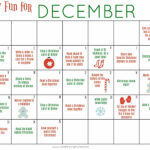 Dec Holiday Calendar Zoe Lindie