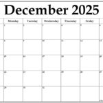 December 2023 Calendar Printable Free