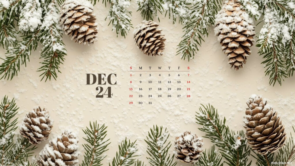 December 2024 Calendar Desktop Backgrounds Free Download