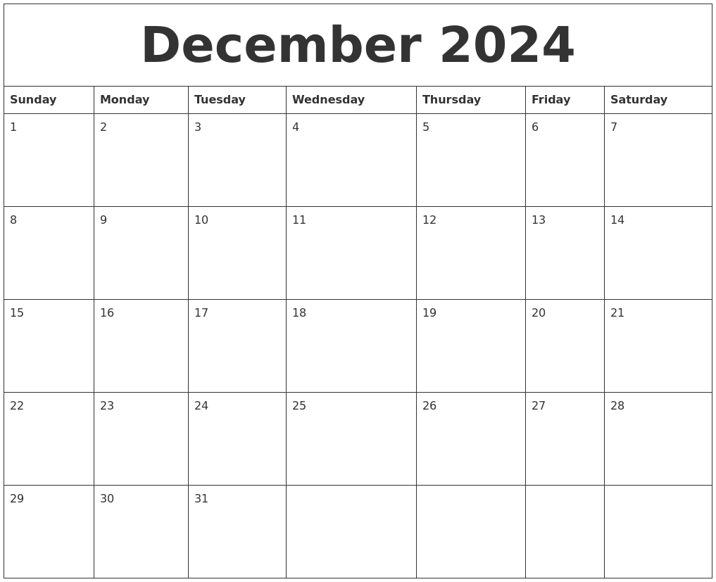 December 2024 Calendar Microsoft Word Flor Nettie
