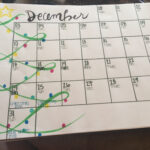 December Bullet Journal Calendar