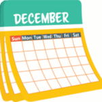 December Calendar Clip Art