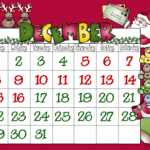December Clipart Calendar 10 Free Cliparts Download Images On