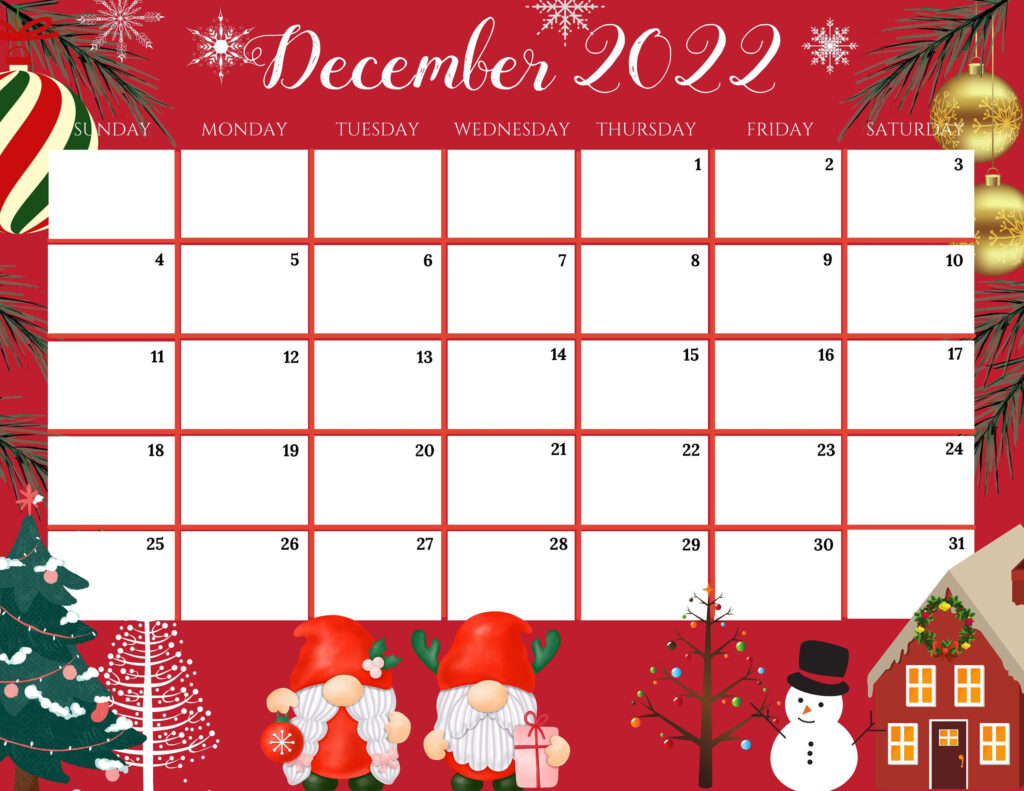 December Fillable Calendar Printable Calendars AT A GLANCE