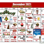 December Fun Calendar Days Ivy Marijo