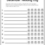 December Reading Log FREE By Kathy 39 s Kreations TpT