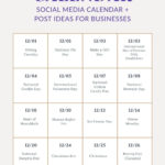 December Social Media Calendar And Post Ideas For Businesses FREE