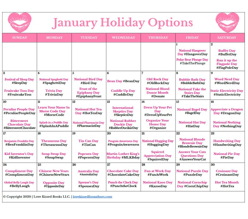 December Social Media Content Calendar