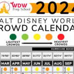 Disney 2025 Crowd Calendar Undercover Finn O Greville
