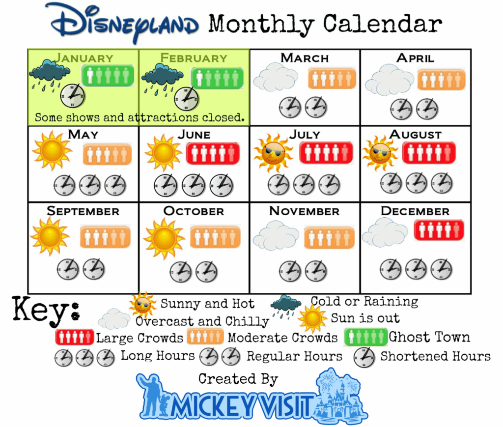 Disney Crowd Calendar 2025 July Nicholas L Bills