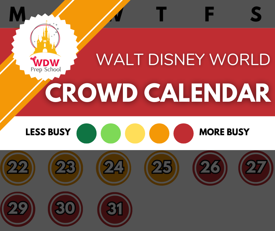 Disney World Crowd Calendar 2025 August Julio Cote