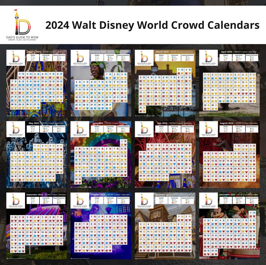 Disney World Crowd Calendar 2025 Calendar Tony H Erickson