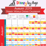 Disney World November 2023 Crowd Calendar Printable Monthly Calendar
