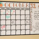 Dry Erase Calendar Dry Erase Calendar Decal Calendar Decal Dry