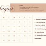 Editable August Calendar Templates In Excel To Download
