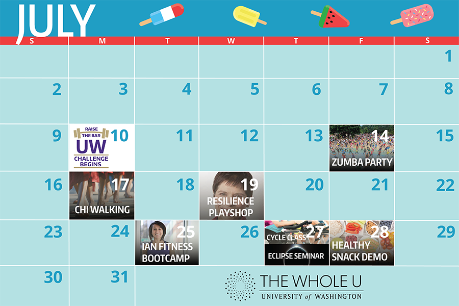 Event Calendar July Ranee Casandra