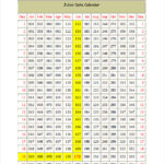FREE 10 Sample Julian Calendar Templates In PDF