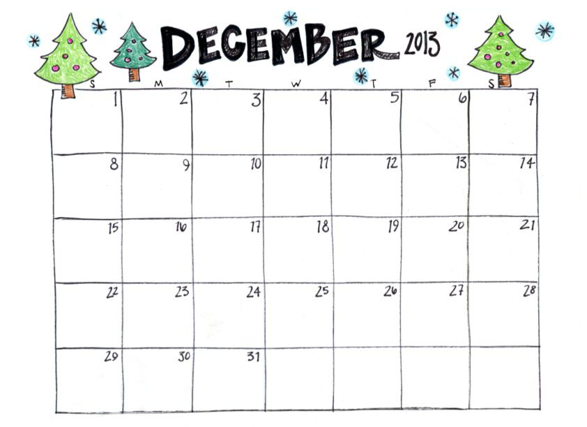 Free December Printable Calendar 2024 CALENDAR PRINTABLE