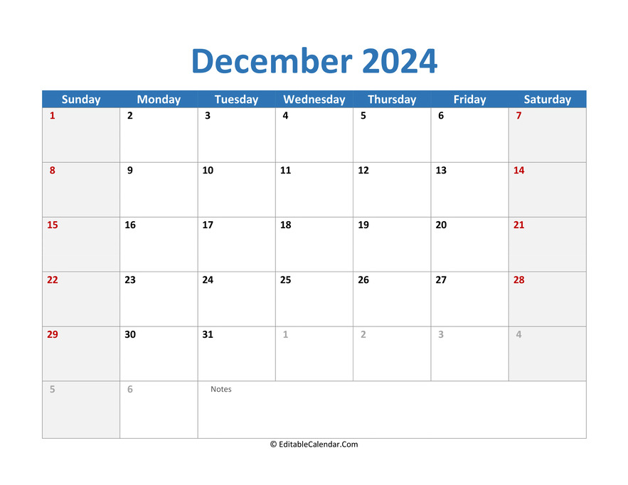 Free Download 2025 December Calendar Template Charli Gertrude