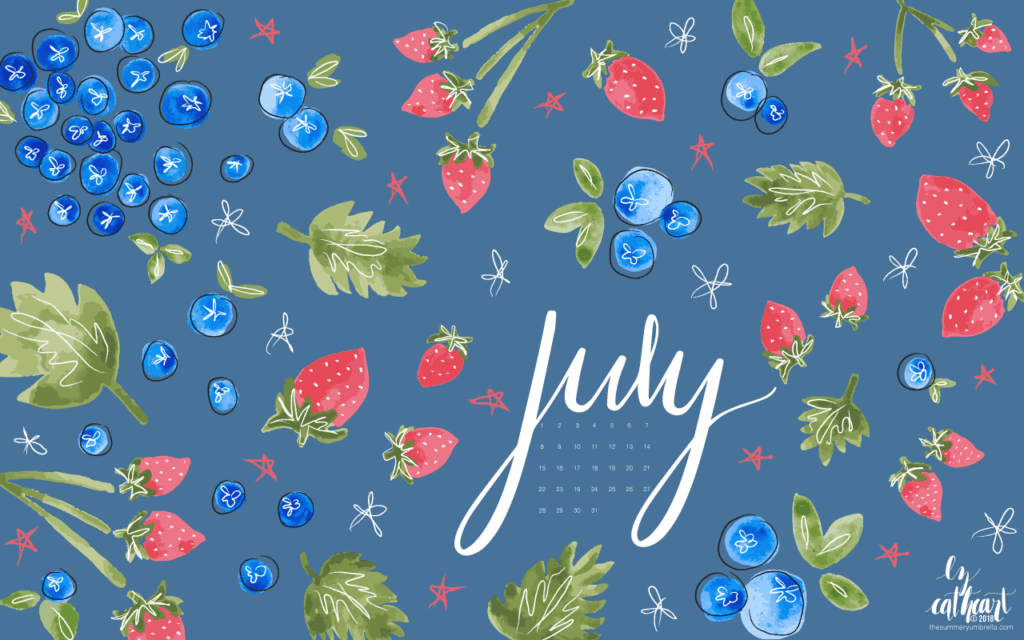  Free Download July Calendar Desktop And Smartphone Background By 