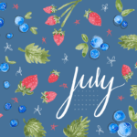 Free Download July Calendar Desktop And Smartphone Background By