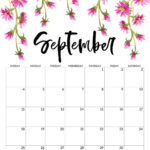 Free Printable 2022 Floral Calendar Paper Trail Design