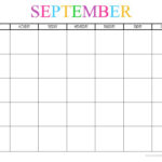 Free Printable Blank Monthly Calendars 2017 2018 2019 2020 What