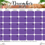 Free Printable December 2025 Calendar Christmas Themed Clary Veronike