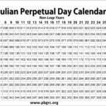 Free Printable Julian Calendar 2024 PDF Templates