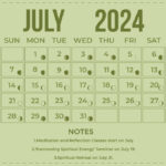 Full Moon Calendar July 2024 Vanni Nikkie