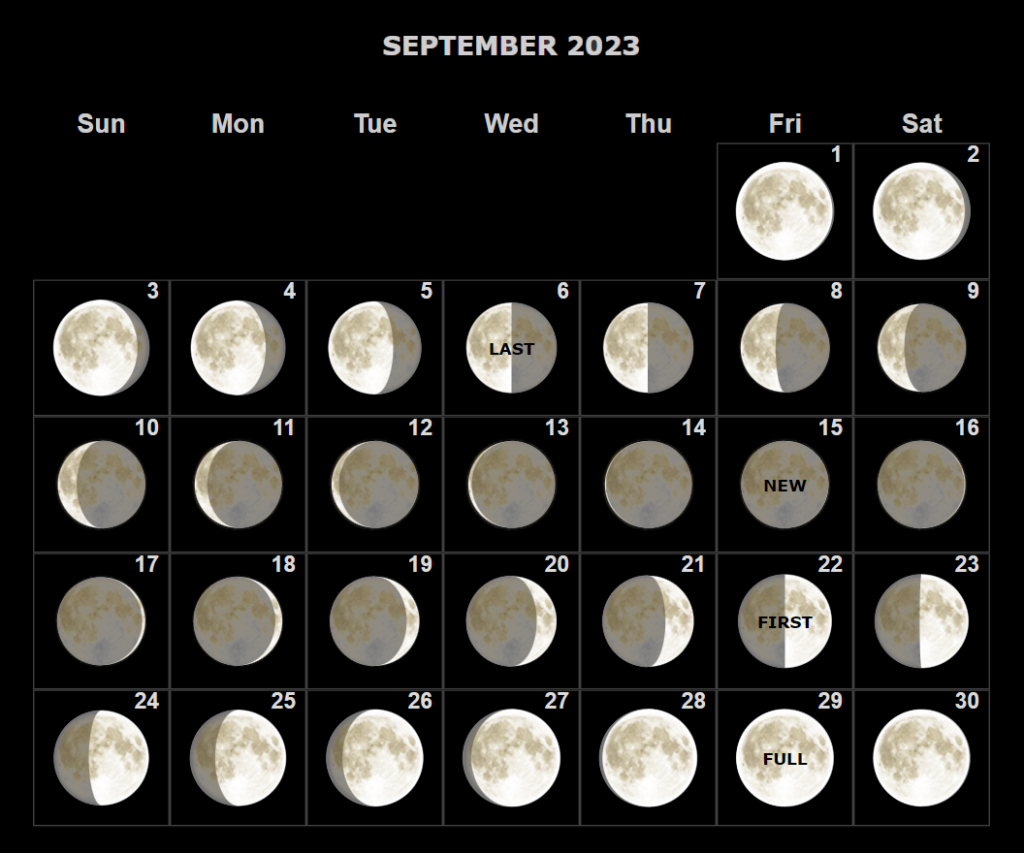 Full Moon September 2024 Calendar Roxy Martha