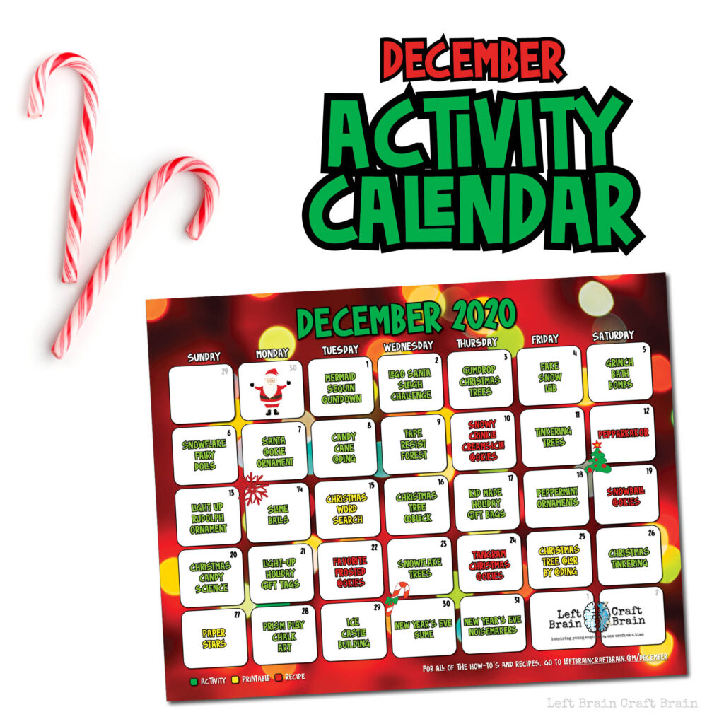 Fun Calendar Ideas For Work December Maire Roxanne