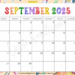 Get Fantastic Printable Calendar 2025 September Calendar Gallery