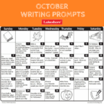 Good News October Writing Prompts Are Here Our Downloadable Calendar