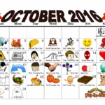 Heather Plotzke A Little October Calendar Fun