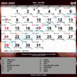 Hindu Calendar 2024 Festivals Holidays 2024