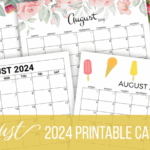 Homemade Gifts Made Easy August 2025 Calendar Bella Yasmin