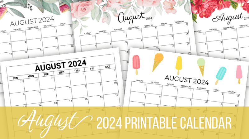 Homemade Gifts Made Easy August 2025 Calendar Bella Yasmin