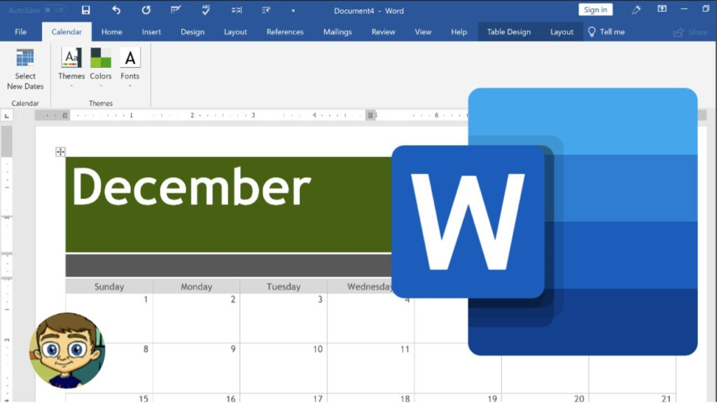 How To Create A Calendar In Microsoft Word 2025 Candace J Galvez