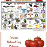International Day Calendar October Ros Kristel