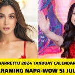 JULIA BARRETTO 2024 TANDUAY CALENDAR GIRL NAPA WOW ANG MGA CELEBRITIES